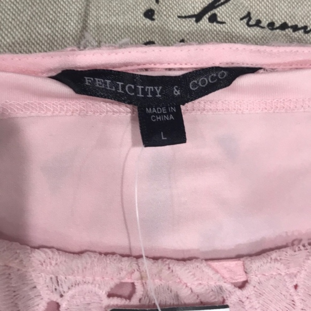 Felicity & Coco Belza Floral Lace Shift Dress - Picture 6 of 6